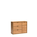 KLASYCZNA KOMODA F-5 - DĄB KARMEL 20365 NW Karmel - Woodeco