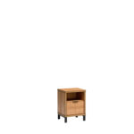 KLASYCZNA SZAFKA NOCNA FONTI F-13 - DĄB KARMEL 20365 NW Karmel - Woodeco - obrazek 5