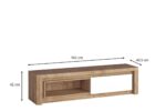 NOWOCZESNA SZAFKA RTV LIVINIO L-9 - RIBBECK+BIEL - obrazek 3