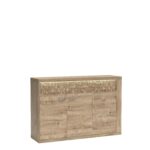KOMODA DO SALONU NATURAL​ N-8 - RIBBECK - KRONOSPAN 5493, kratka