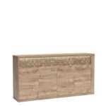 KOMODA DO SALONU NATURAL​ N-9 - RIBBECK - KRONOSPAN 5493, kratka