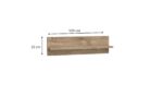 PÓŁKA NA KSIĄŻKI NATURAL N-11 - RIBBECK - KRONOSPAN 5493 - obrazek 3