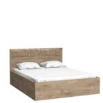 ŁÓŻKO DWUOSOBOWE 160X200 NATURAL N-17 - RIBBECK - KRONOSPAN 5493