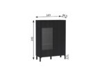 WITRYNA MM-3 - CZARNY PAINFLOW - obrazek 4