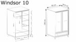 SZAFA W-10 - CASHMERE - U702 - obrazek 10