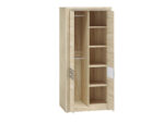 CASTEL 01 sonoma jasna/MDF sonoma trufel - szafa - obrazek 3