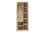 CASTEL 02/S sonoma jasna/MDF sonoma trufel - regał - obrazek 5