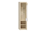 CASTEL 04/S sonoma jasna/MDF sonoma trufel - regał - obrazek 3