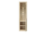 CASTEL 04/S sonoma jasna/MDF sonoma trufel - regał - obrazek 5