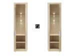CASTEL 04/S sonoma jasna/MDF sonoma trufel - regał - obrazek 8