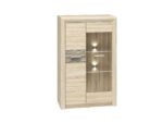 CASTEL 06/S sonoma jasna/MDF sonoma trufel - komoda