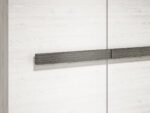 BLANCO 01 sosna śnieżna/MDF new grey - szafa - obrazek 6