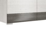 BLANCO 01 sosna śnieżna/MDF new grey - szafa - obrazek 7