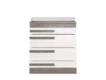 BLANCO 08 sosna śnieżna/MDF new grey - komoda - obrazek 5