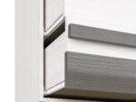 BLANCO 08 sosna śnieżna/MDF new grey - komoda - obrazek 7