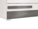 BLANCO 08 sosna śnieżna/MDF new grey - komoda - obrazek 8