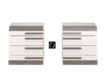 BLANCO 08 sosna śnieżna/MDF new grey - komoda - obrazek 9