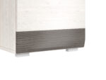 BLANCO 11 sosna śnieżna/MDF new grey - biurko - obrazek 8