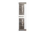 BLANCO 02-01 sosna śnieżna/MDF new grey - regał - obrazek 4