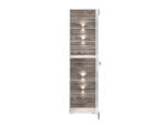BLANCO 02-01 sosna śnieżna/MDF new grey - regał - obrazek 5