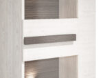 BLANCO 02-01 sosna śnieżna/MDF new grey - regał - obrazek 6