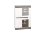 BLANCO 05-01 sosna śnieżna/MDF new grey - komoda