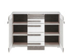 BLANCO 07-01 sosna śnieżna/MDF new grey - komoda - obrazek 5