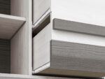 BLANCO 07-01 sosna śnieżna/MDF new grey - komoda - obrazek 7