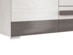 BLANCO 07-01 sosna śnieżna/MDF new grey - komoda - obrazek 8