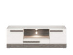 BLANCO 09-01 sosna śnieżna/MDF new grey - szafka RTV - obrazek 4
