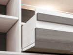 BLANCO 09-01 sosna śnieżna/MDF new grey - szafka RTV - obrazek 7