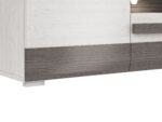 BLANCO 09-01 sosna śnieżna/MDF new grey - szafka RTV - obrazek 8