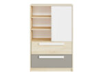 Drop 07-01 buk fjord-biały/szara platyna - komoda - obrazek 4