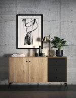 Agis 03 dąb castello/czarny - witryna - obrazek 9