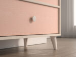 Mevel 04 Piasek pustyni/Millennial pink - komoda 1D1S - obrazek 9