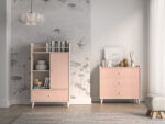Mevel 04 Piasek pustyni/Millennial pink - komoda 1D1S - obrazek 11