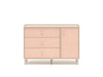 Mevel 05 Piasek pustyni/Millennial pink - komoda 1D3S - obrazek 3