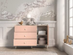 Mevel 05 Piasek pustyni/Millennial pink - komoda 1D3S - obrazek 5