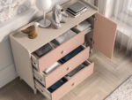 Mevel 05 Piasek pustyni/Millennial pink - komoda 1D3S - obrazek 8