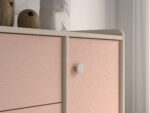 Mevel 05 Piasek pustyni/Millennial pink - komoda 1D3S - obrazek 9