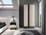 Freshion 01 cashmere/czarny - szafa 2D - obrazek 9