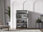 Avante 03 dąb windmill / MDF cashmere połysk - witryna 2D - obrazek 5