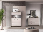 Avante 03 dąb windmill / MDF cashmere połysk - witryna 2D - obrazek 9