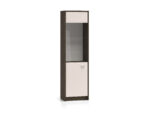 Avante 02 dąb windmill / MDF cashmere połysk - witryna 1DL/P