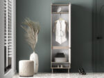 Voco 01 dąb cremona terracotta / cashmere - szafa 2DL/P - obrazek 5