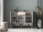 Voco 02 dąb cremona terracotta / cashmere - komoda 3D1S - obrazek 5