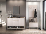 Voco 02 dąb cremona terracotta / cashmere - komoda 3D1S - obrazek 10