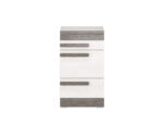 BLANCO 20N sosna śnieżna/MDF new grey - szafka na buty - obrazek 4