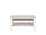 BLANCO 12-01 sosna śnieżna/MDF new grey - ławostolik - obrazek 3