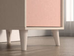Mevel 07 Piasek pustyni/Millennial pink - biurko 1D - obrazek 9